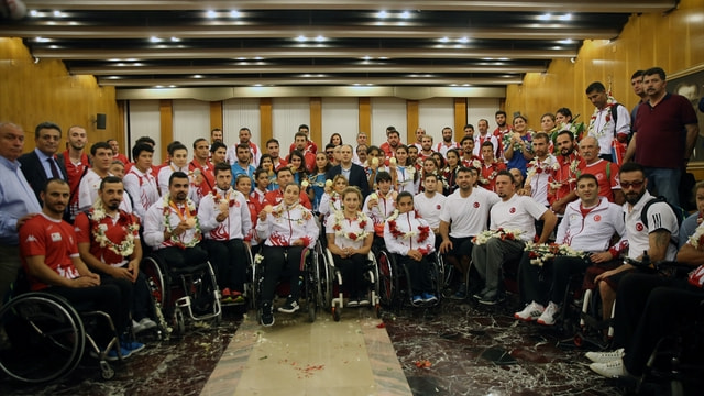 Paralimpik Milli Takımı İstanbul'da