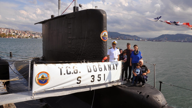 Preveze Deniz Zaferinin 478. yıl dönümü ve Deniz Kuvvetleri Günü nedeniyle TCG Doğanay ziyarete açıldı