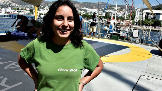 Rainbow Warrior gemisi Bodruma geldi