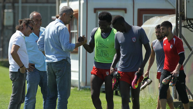 Samsunsporda Sivasspor maçı hazırlıkları devam ediyor