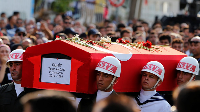 Şehit uzman onbaşı Akdaş son yolculuğuna uğurlandı