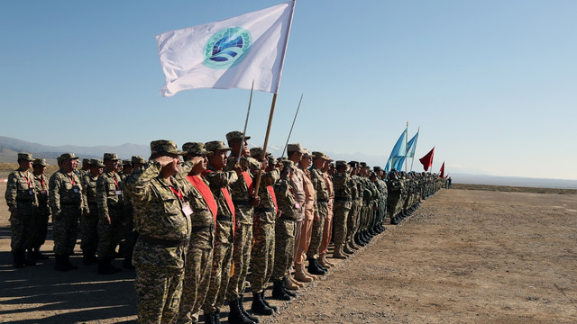 ŞİÖ’nün Barış Misyonu 2016” tatbikatı Kırgızistan’da başladı