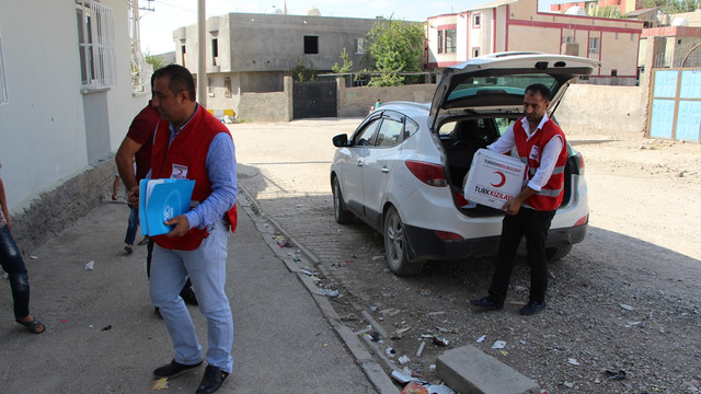 Şırnak'ta terör mağdurlarına yardım