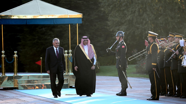 Suudi Arabistan Veliaht Prensi Muhammed bin Nayif Türkiye'de