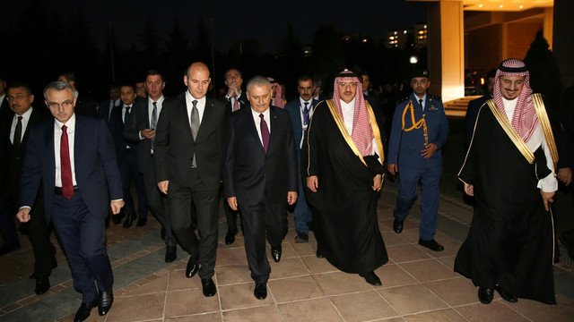 Suudi Arabistan Veliaht Prensi Muhammed bin Nayif Türkiye'de