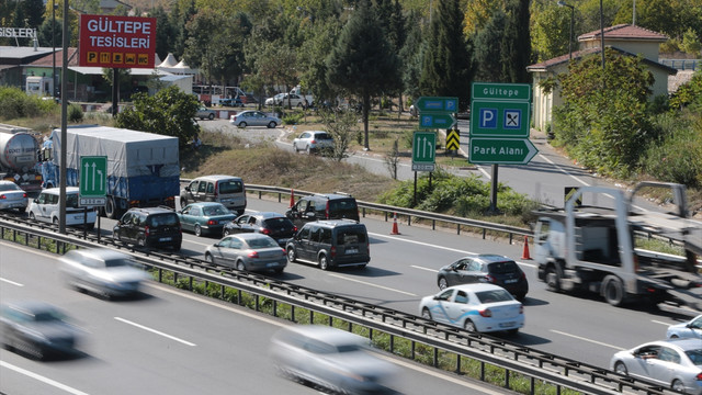 Tatilciler dönüş yolunda