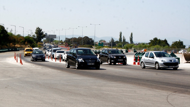 Tatilciler dönüş yolunda