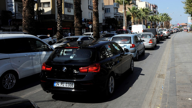 Tatilciler dönüş yolunda
