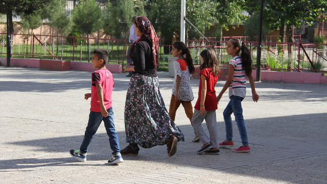 Terör mağduru çocuklar ders başı yaptı