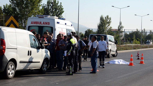Tokat'ta kamyonetin çarptığı yaşlı öldü