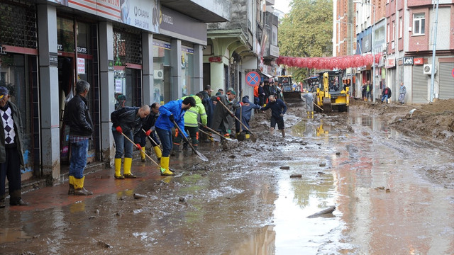 Trabzon'daki sel