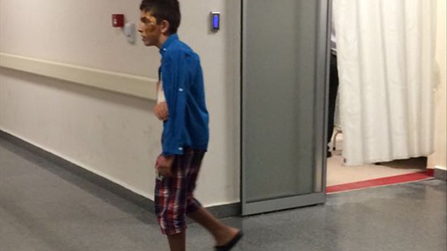 Traktör römorkundan düşen 16 işçi yaralandı