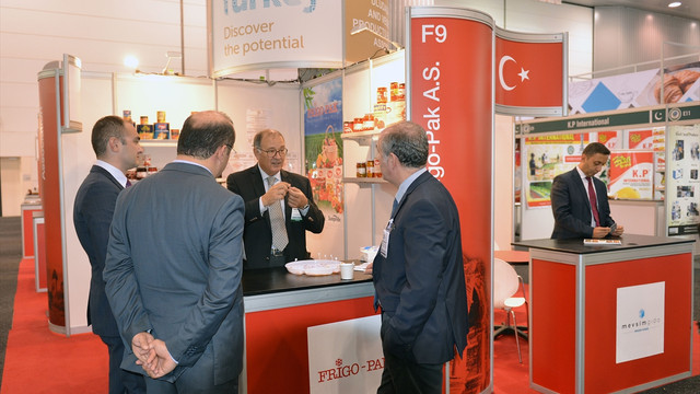 Türk ürünleri Fine Food Australia Fuarında