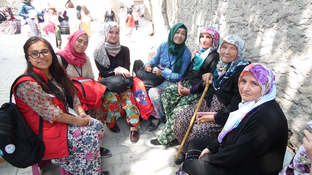 Damla Projesi Bilecikte köy ziyaretinde bulundu