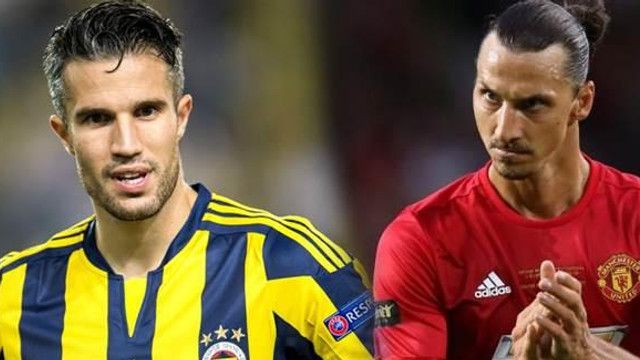 Van Persie yapılan ankette Zlatan İbrahimovici geçti