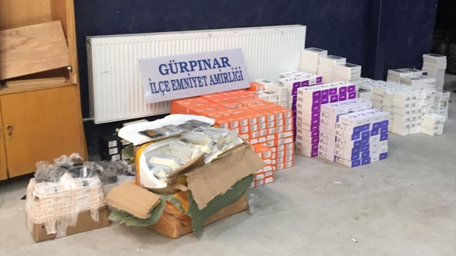 Van'da kaçakçılık operasyonu