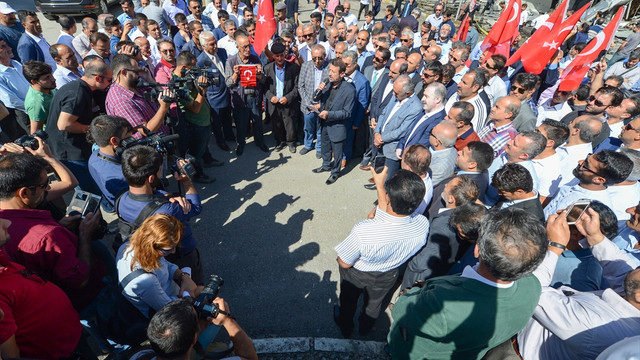 Van'daki terör saldırısına tepki