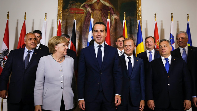 Viyana'da Balkan Rotası Boyunca Göç zirvesi