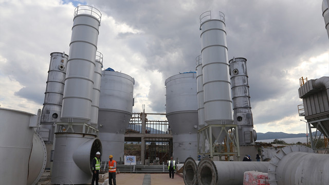 Yerli çamur yakma tesisinde elektrik üretilecek