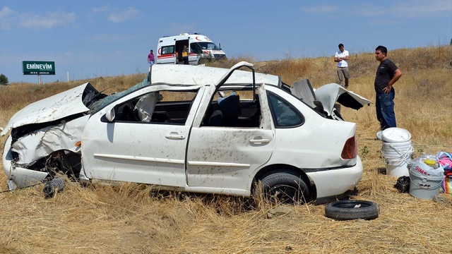 Yozgat'ta trafik kazası: 1 ölü, 7 yaralı
