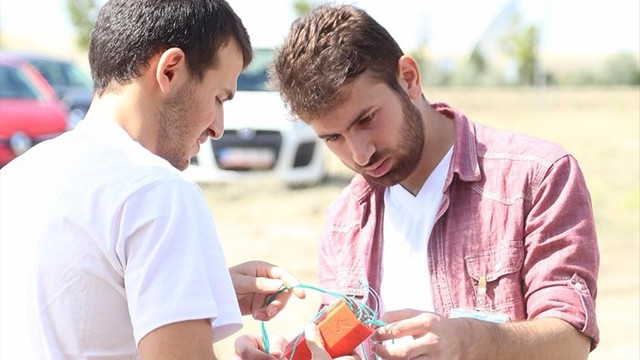 YTÜlü öğrenciler model uydu yarışmasında birinci oldu