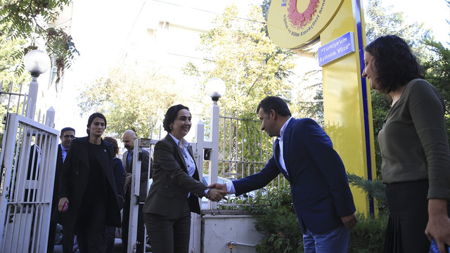 Yüksekdağ'dan Eğitim Sen'e ziyaret