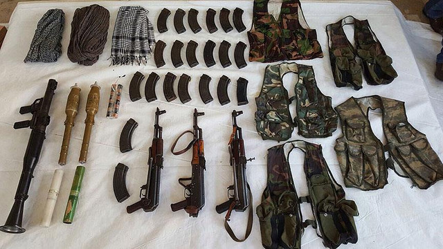 Çok sayıda mühimmat Hakkarinin Şemdinli ilçesinde ele geçirildi