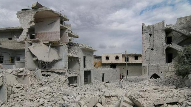 Bombalı saldırı sonucunda Halepte 13 kişi hayatını kaybederken 25 kişi yaralandı