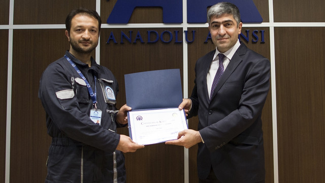 8. Dönem Savaş Muhabirliği Eğitimi sertifika töreni