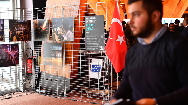 AA'nın 15 Temmuz fotoğraf sergisi Avrupa Konseyi'nde açıldı