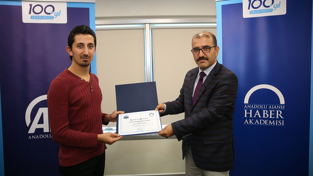 AA'nın Ajans Haberciliği hizmet içi eğitimi