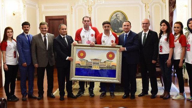 Adalet Bakanı Bozdağ'ın kabulü