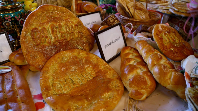 Azerbaycan'da ekmek festivali düzenlendi