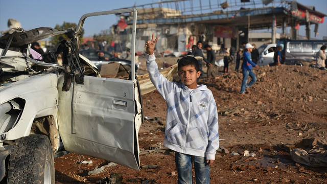 Azez'deki bombalı saldırı