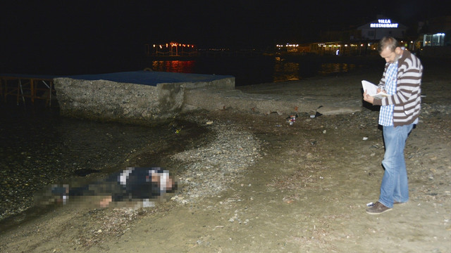 Balıkesir'de denize düşen kişi boğuldu