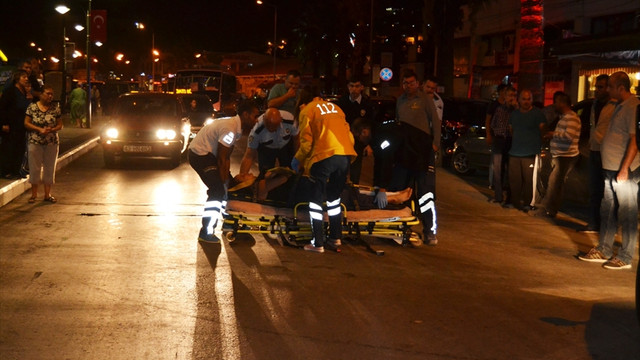 Balıkesir'de motosiklet kazası: 2 yaralı