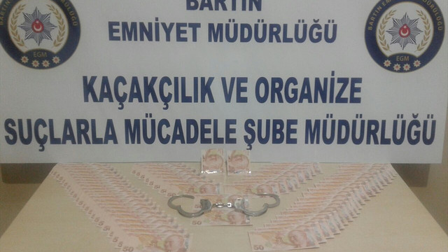 Bartın'da sahte para operasyonu