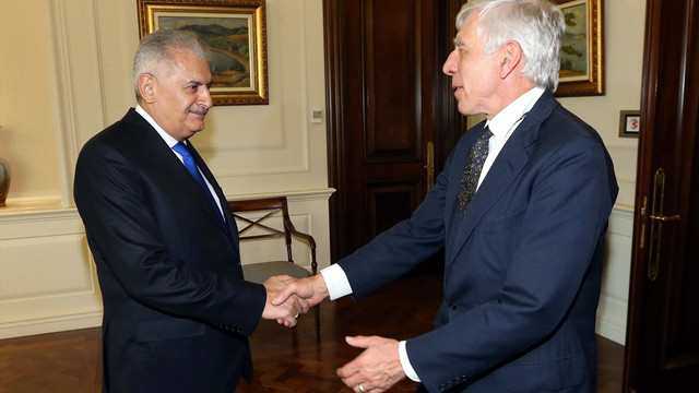 Başbakan Yıldırım'ın kabulü