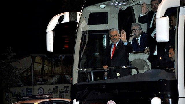 Yıldırım, iş adamlarıyla bir araya geldi