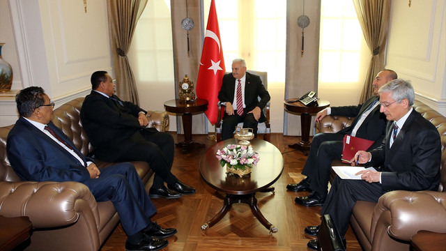 Başbakan Yıldırım'ın kabulü