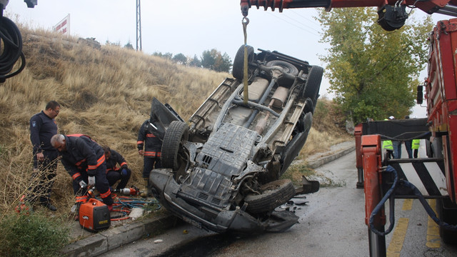 Başkentte trafik kazası: 1 ölü