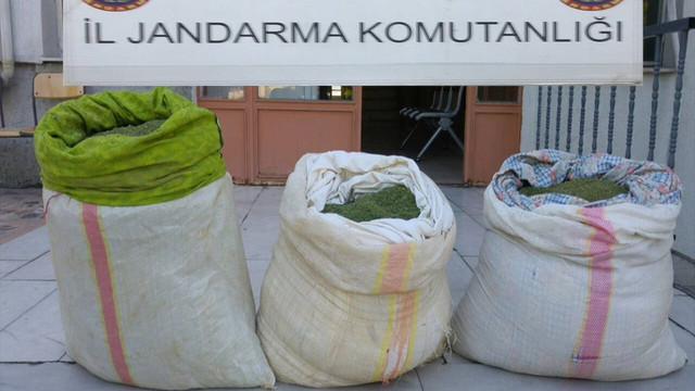 Bingöl'de 52 kilo 780 gram esrar ele geçirildi