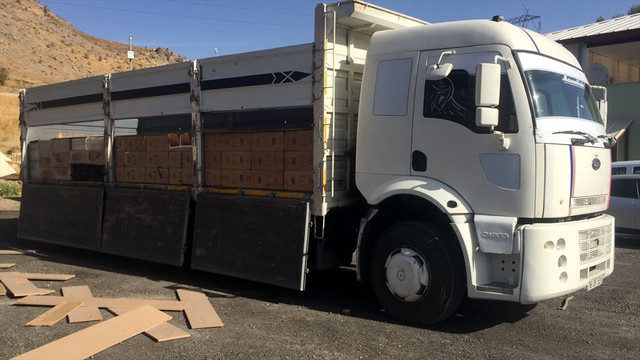 Bitlis'te kaçak sigara operasyonu