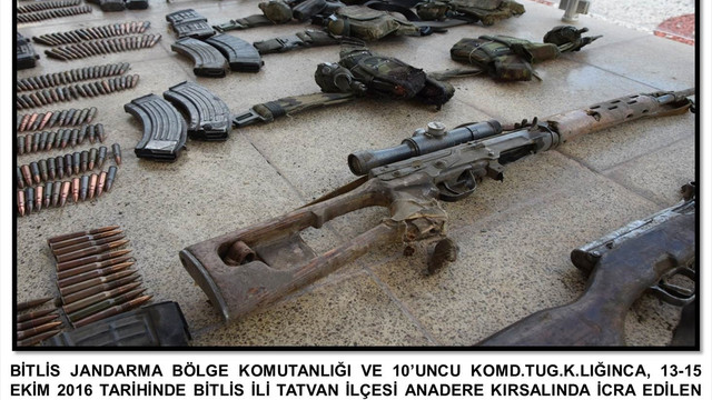 Bitlis'te terör operasyonu