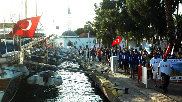 Bodrum'da denizcilik festivali ve yat yarışı heyecanı