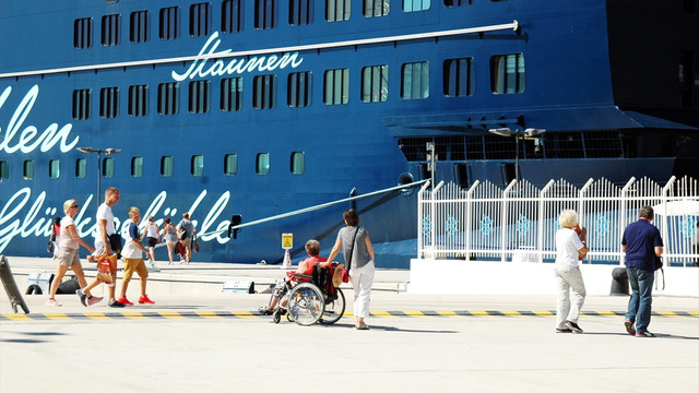 Bodrum'da kruvaziyer turizmi