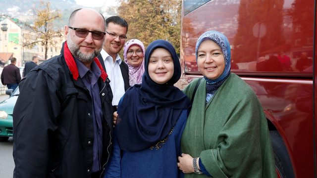 Bosnalı Kur'an kursu öğrencileri Türkiye yolcusu