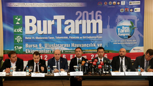Bursa'da tarım ve hayvancılık sektörü fuarları