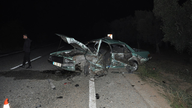 Bursa'da trafik kazası: 1 ölü, 2 yaralı