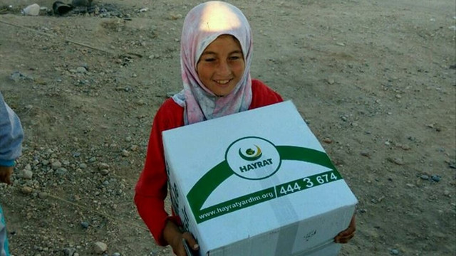 Cerablus'a insani yardım